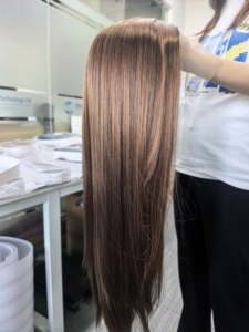 <span class=keywords><strong>Perruque</strong></span> en Fibre Synthétique Thermorésistante <span class=keywords><strong>Noire</strong></span> Naturelle, Cheveux Longs et Lisses, Qualité Supérieure pour Femmes, Idéale pour Soirées Cosplay - Product Image 2
