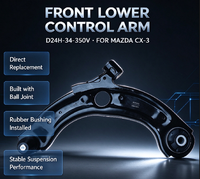 Bras de suspension inférieur avant gauche VOUVOU avec rotule pour Mazda CX-3 D24H-34-350V, pièces de rechange pour suspension automobile