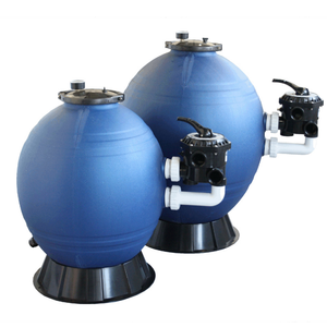 Filtro de arena de 22 pulgadas con válvula lateral de 6 vías Sistema limpiador de filtro de <span class=keywords><strong>piscina</strong></span> con soporte Fácil instalación - Product Image 2