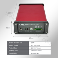 Testeur d'injecteurs diesel à bobine piézoélectrique CRI320, 6 canaux, contrôle USB par PC, pour outil de mesure d'injecteurs électromagnétiques Common Rail