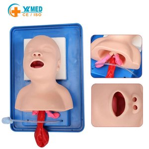 Maniquí de Entrenamiento de Vías Respiratorias para Bebés Recién Nacidos de PVC Avanzado, Modelo de Intubación de Tráquea Pediátrica para Ciencias Médicas, ISO y CE - Product Image 1