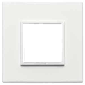 Vimar White Wall <b>Switch</b> Plate 10.85 In Length 1.85 In Height - Product Image 1