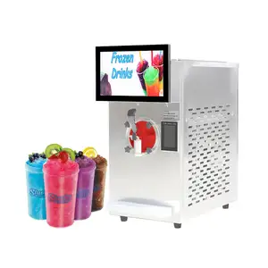 CE完全密閉型冷凍カクテルアイススラッシーマシンアイスコーヒーマシン/ミルクシェイクスラッシュマシン