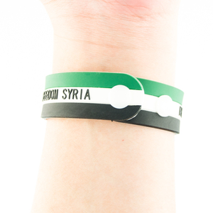 Bracelet drapeau syrien, bracelet Syrie libre - Product Image 3