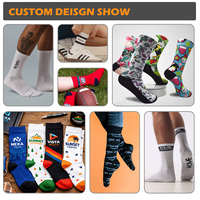 Chaussettes de sport classiques pour usage quotidien, chaussettes de sport décontractées pour hommes, chaussettes de sport noires, chaussettes de sport d'entraînement personnalisées, fabrication en usine