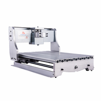 Cadre de routeur CNC de graveur fraiseuse pour bricolage 3040 3 axes Dimensions de la machine 660X570X450mm Type de rail arbre chromé