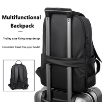 Sac à dos d'école en cuir PU imperméable, durable, de conception tendance, neuf, pour voyages, affaires, loisirs, sport, étudiants, ordinateur portable