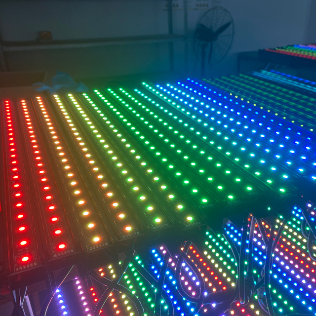 DMX RGB SMD5050 Artnet Control Compatible Madreix Software LED Linear Light/night Club DMX LED Rigid bar Light