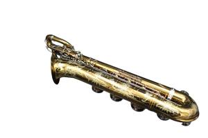 Saxofón Barítono de Música Oriental - Tono Grave A - Estilo Yani - Lacado en Oro Champán - Product Image 5