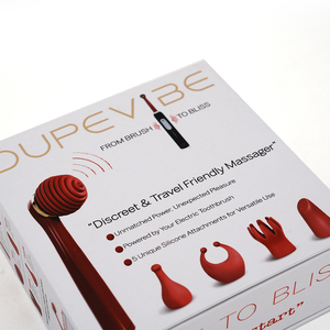 Biểu tượng tùy chỉnh ngăn kéo loại Massager bao bì hộp cao cấp massage Súng đóng gói Hộp quà tặng với inlay - Product Image 6