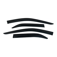 Viseras Acrílicas Negras para Ventanas de Puerta, 4 Piezas, para Toyota Camry, Accesorios 2011-2014