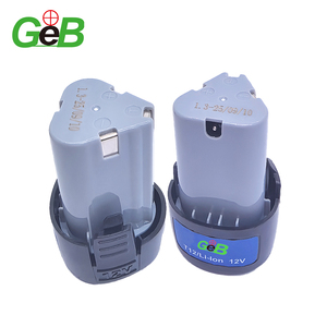 충전식 배터리 셀 18650 리튬 배터리 12V 리튬 배터리 팩 보쉬 전동 공구용 교체 배터리 팩 - Product Image 1