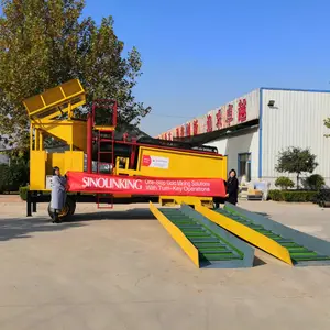 Trommel Washing Plant Africa Popular Small Trommel 200 Tph Alluvial Gold Mine Washing Plant For Sale