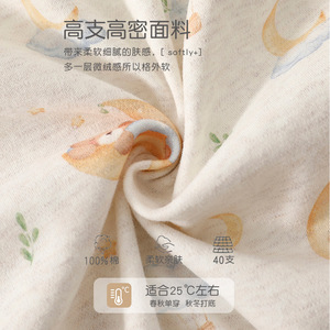 Mameluco de Algodón para Bebé 52/40 Unisex Primavera Otoño con Estampado de Oso - Product Image 2