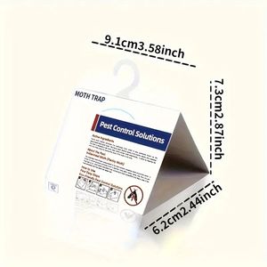 Защита вашего дома, сада, ловушка для мух, использует бионические приманки + липкий захват, экологически чистые нетоксичные одноразовые Твердые натуральные культуры - Product Image 1