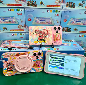 Tablette PC Enfants 7 Pouces avec 1 Carte SIM 5G Wi-Fi Sail Air S41, Ordinateurs Portables 8+256 Go Android 15, Écran <span class=keywords><strong>Incassable</strong></span>, Éducatifs - Product Image 1