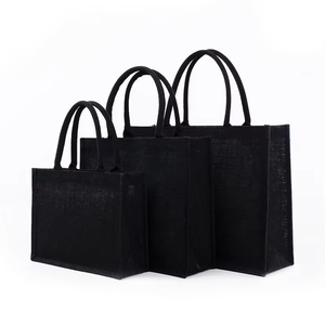 <span class=keywords><strong>Sac</strong></span> en <span class=keywords><strong>jute</strong></span> personnalisé avec logo, réutilisable, noir, pour la plage, <span class=keywords><strong>sac</strong></span> <span class=keywords><strong>fourre</strong></span>-<span class=keywords><strong>tout</strong></span> en <span class=keywords><strong>toile</strong></span> <span class=keywords><strong>de</strong></span> <span class=keywords><strong>jute</strong></span> pour cadeaux - Product Image 5
