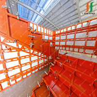 Coffrage léger réutilisable pour escaliers en béton, installation facile pour la construction résidentielle de bâtiments de grande hauteur - Vente chaude