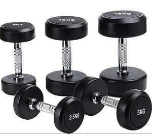 Chất Lượng Cao Biểu Tượng Tùy Chỉnh 2.5-50Kg Gang Vòng Quả Tạ Đặt Đen Cao Su Cho Phòng Tập Thể Dục Hoặc Nhà Tập Thể Dục - Product Image 6
