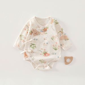 ชุดหมีตัวยาวสำหรับเด็กทารกชุดหมีสำหรับเด็กทารกแรกเกิดมีกระดุมแบบมีซิป - Product Image 5