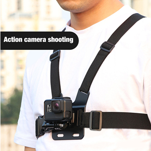 Harnais de fixation poitrine pour caméra d'action/téléphone, sangle de corps POV réglable, kit d'accessoires de fixation pour <span class=keywords><strong>casque</strong></span> pour GoPro/DJI/Insta360/<span class=keywords><strong>iPhone</strong></span> - Product Image 4