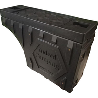 Boîte de rangement latérale universelle pour camionnette 4x4 tout-terrain 20L avec support rotatif