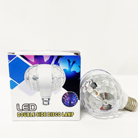 RGB — ampoule de fête LED, lumières stroboscopiques rotatives, éclairage DJ, coloré, Disco, pour noël, vacances, E27