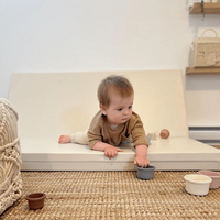 Tapis en mousse pliable imperméable en gros, épais, couleur unie, tapis de sol, chambre d'enfant, salon, tapis de jeu