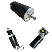 Moteur CC à balais ou sans balais de haute qualité à bon prix, taille 30mm-130mm, puissance 10w-2000w / Moteur CC électrique à engrenages 24v 12v 36v 48v 220v
