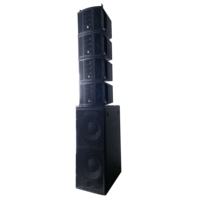 Sistema de Sonido Profesional para DJ, Portátil, para Exteriores, con Altavoces Line Array de 6.5 Pulgadas, 2 Vías, 120W, de Rango Completo, Pasivos, para Audio, Video e Iluminación
