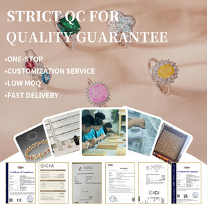 Neuestes Design 925 Silber Kristall ringe Großhandel Paraiba Blue Sunflower 2 Finger Zirkon Ewigkeit Ringe Set für Frauen - Product Image 6