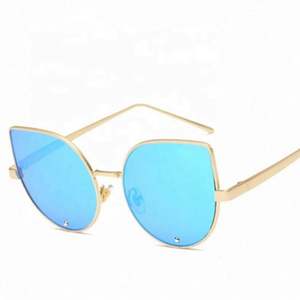 Gafas de Sol de Metal de Lujo para Mujer, Gafas de Sol de Ojo de Gato con Protección UV400, Espejo, Alta Calidad, Gran Venta 2021 - Product Image 3