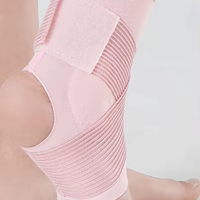 Attelle de cheville orthopédique respirante personnalisée, soutien du tendon, fermeture à bouton réglable, stabilisation flexible du pied, entraînement physique
