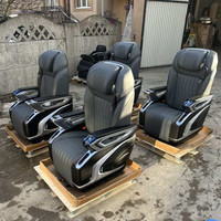 Sièges de luxe Crystal Throne pour MPV, bus et trains, compatibles avec Mercedes Benz Classe V, Vito, Metris W447, Sprinter, Toyota Hiace, Alphard