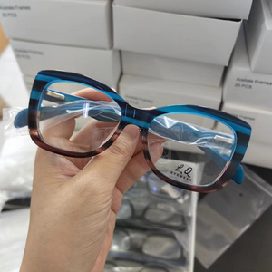 Bán buôn phong cách mới Lady Cat mắt kính Acetate khung Cat <span class=keywords><strong>Eye</strong></span> kính quang khung phụ nữ kính thời trang Cateye khung - Product Image 2
