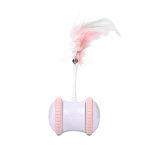 <span class=keywords><strong>Juguete</strong></span> oscilante <span class=keywords><strong>de</strong></span> equilibrio para gatos, Robot recargable por USB <span class=keywords><strong>de</strong></span> 2000mah, <span class=keywords><strong>juguete</strong></span> para hacer ejercicio con plumas - Product Image 1