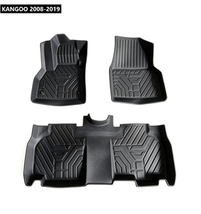 Tapis de sol en TPE anti-poussière à <span class=keywords><strong>prix</strong></span> de gros, doublures intérieures automobiles moulées sur mesure, ensemble complet de tapis de sol pour <span class=keywords><strong>KANGOO</strong></span> 2008-<span class=keywords><strong>2019</strong></span> - Product Image 1