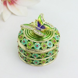 Boîtes à bijoux uniques pour décoration de fête de mariage, cadeaux de Noël chers pour filles, ornements de mode, décoration artisanale pour la maison - Product Image 2
