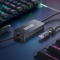 Carte de capture vidéo Ezcap DP/ HDMI avec entrée USB 3.0 4K 1080P 60fps enregistrement PD charge pour jeux et streaming