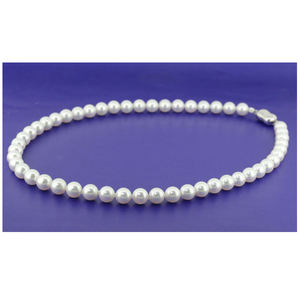 Boucles d'oreilles classiques collier de perles d'eau de mer en diamant pour femmes placage naturel. pour mariage événements religieux idée cadeau de fiançailles - Product Image 3