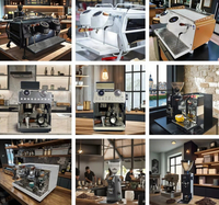 Machine à café espresso commerciale à corps en acier inoxydable durable et bon marché Machine à café commerciale E61