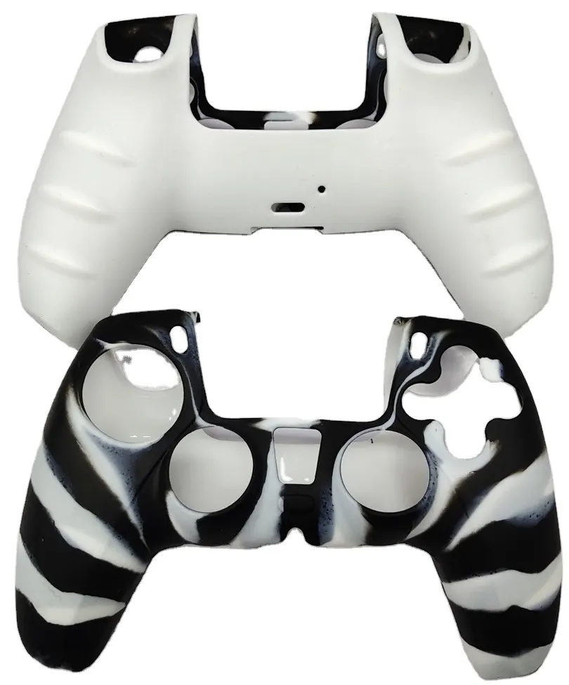 SYY Camouflage Colour ful Protector Game Silikon hülle für PS5 Controller Skin