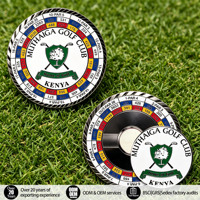 Ensemble de balles de golf et marqueurs personnalisés, marqueur de balle de golf, outil de réparation de divots, chapeau avec clip magnétique, ensemble de balles de golf et marqueurs, jeton de poker