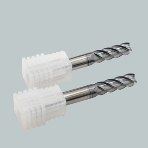 Dao phay đầu bằng chất lượng cao <span class=keywords><strong>4</strong></span> cạnh, dùng cho máy phay CNC, làm từ cacbua rắn - Product Image 2