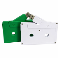 Clé USB promotionnelle innovante en forme de cassette personnalisée, clé USB créative 4 Go 8 Go pour foires de mariage