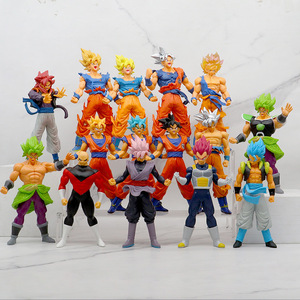 Figurines PVC Super Saiyan 4 DBZ Goku, incroyable Super Saiyan 2 Gogeta, figurine PVC, jouet modèle poupée - Product Image 5