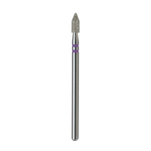 Broca de Diamante Cilíndrica Puntiaguda de Precisión Inteligente para Uñas, 3.0 mm, Violeta PRO - Product Image 4