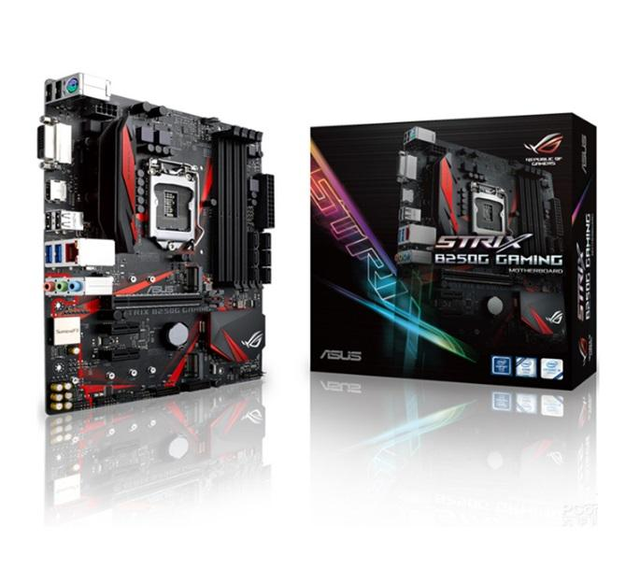 New ASUS ROG STRIX B250-G Motherboard with 64GB DRR4