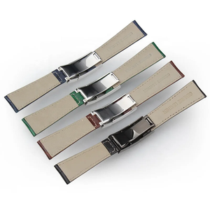 Correa de Reloj de Cuero de Lujo de 20 mm, Duradera, para Rolexx <span class=keywords><strong>Daytona</strong></span>, con Cierre Desplegable, Venta al por Mayor - Product Image 4