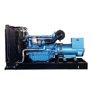 High Quality Diesel 550kVA 440kw Open Type Silent Electric Power Generator Price